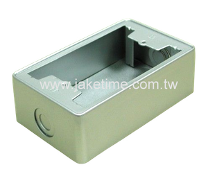 鋁製白鐵烤漆專業插座電源盒