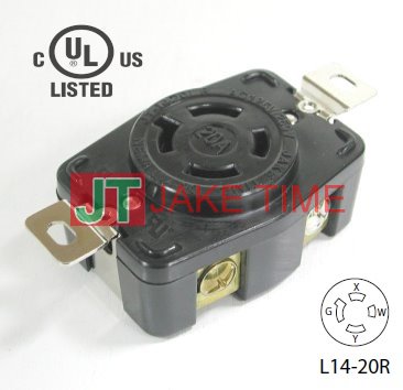 NEMA L14-20R 美規引掛式插座